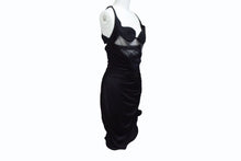 Load image into Gallery viewer, MUGLER ミュグレー ドレス ワンピース 23W1RO15346005 レーヨン サイズ 38 ブラック 黒 美品 中古 4b003865