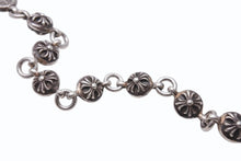 画像をギャラリービューアに読み込む, CHROME HEARTS クロムハーツ クロスボール ブレスレット #2 重量約66.1g 10LINK 全長約25.5cm 1991/.925刻印 シルバー95 美品 中古 4b003868 
