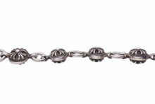 画像をギャラリービューアに読み込む, CHROME HEARTS クロムハーツ クロスボール ブレスレット #2 重量約66.1g 10LINK 全長約25.5cm 1991/.925刻印 シルバー95 美品 中古 4b003868 