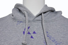 Load image into Gallery viewer, VETEMENTS ヴェトモン SCRIBBLED HOODIE ハンドペイントプリント オーバーサイズ プルオーバーパーカー グレー サイズXS UE54HD480G 美品 中古 4b003872