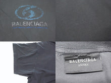 Load image into Gallery viewer, BALENCIAGA バレンシアガ Surfer Maxi T-Shirt Dress サーファー マキシ Tシャツ ドレス ワンピース フェードブラック サイズ1 784371 TPVM3 美品 中古 4b003874