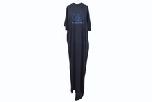 Load image into Gallery viewer, BALENCIAGA バレンシアガ Surfer Maxi T-Shirt Dress サーファー マキシ Tシャツ ドレス ワンピース フェードブラック サイズ1 784371 TPVM3 美品 中古 4b003874