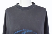 Load image into Gallery viewer, BALENCIAGA バレンシアガ Surfer Maxi T-Shirt Dress サーファー マキシ Tシャツ ドレス ワンピース フェードブラック サイズ1 784371 TPVM3 美品 中古 4b003874