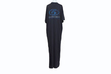 Load image into Gallery viewer, BALENCIAGA バレンシアガ Surfer Maxi T-Shirt Dress サーファー マキシ Tシャツ ドレス ワンピース フェードブラック サイズ1 784371 TPVM3 美品 中古 4b003874