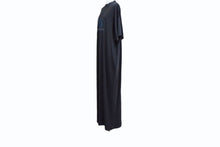 Load image into Gallery viewer, BALENCIAGA バレンシアガ Surfer Maxi T-Shirt Dress サーファー マキシ Tシャツ ドレス ワンピース フェードブラック サイズ1 784371 TPVM3 美品 中古 4b003874