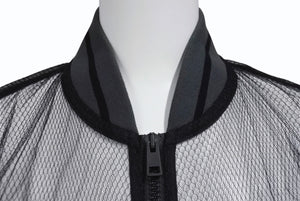 CHRISTIAN DIOR クリスチャンディオール ジャケット ブルゾン 027C16A8649 イタリア製 ポリアミド ブラック サイズ34 美品 中古 4b003876