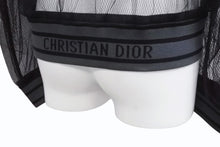 Load image into Gallery viewer, CHRISTIAN DIOR クリスチャンディオール ジャケット ブルゾン 027C16A8649 イタリア製 ポリアミド ブラック サイズ34 美品 中古 4b003876