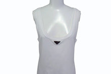 Load image into Gallery viewer, PRADA プラダ 23SS Ribbed Knit Jersey Dress リブニット ジャージー ドレス 33560C ホワイト サイズ42 美品 中古 4b003878
