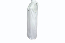 Load image into Gallery viewer, PRADA プラダ 23SS Ribbed Knit Jersey Dress リブニット ジャージー ドレス 33560C ホワイト サイズ42 美品 中古 4b003878