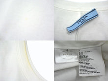 Load image into Gallery viewer, PRADA プラダ 23SS Ribbed Knit Jersey Dress リブニット ジャージー ドレス 33560C ホワイト サイズ42 美品 中古 4b003878