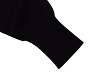 Load image into Gallery viewer, 極美品 HERMES エルメス ロング カーディガン ブラック 黒 カシミヤ シルク トップス ロゴ イタリア製 サイズ40 中古 4b003880