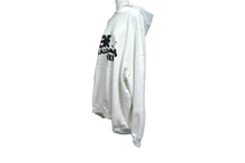 Load image into Gallery viewer, BALENCIAGA バレンシアガ ハンド ドロー BB アイコン フーディー ラージフィット ホワイト サイズXS 620947 TNVQ1 9040 美品 中古 4b003886