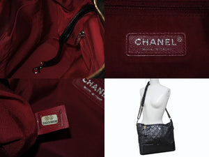 CHANEL シャネル ガブリエル ドゥ シャネル ラージ ホーボーチェーンショルダーバッグ A93824 24番台 ココマーク 美品 中古 4b003892