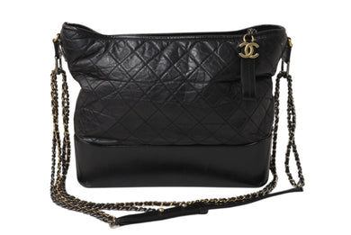 CHANEL シャネル ガブリエル ドゥ シャネル ラージ ホーボーチェーンショルダーバッグ A93824 24番台 ココマーク 美品 中古 4b003892