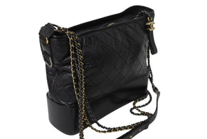 CHANEL シャネル ガブリエル ドゥ シャネル ラージ ホーボーチェーンショルダーバッグ A93824 24番台 ココマーク 美品 中古 4b003892