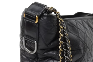 CHANEL シャネル ガブリエル ドゥ シャネル ラージ ホーボーチェーンショルダーバッグ A93824 24番台 ココマーク 美品 中古 4b003892