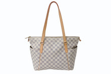 Load image into Gallery viewer, LOUIS VUITTON ルイヴィトン トートバッグ N41280 トータリーPM ダミエアズールキャンバス アズール ゴールド 美品 中古 4b003893