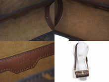 Load image into Gallery viewer, 極美品 LOUIS VUITTON ルイヴィトン モノグラム パピヨン トランク M57835 ショルダーバッグ ブラウン ゴールド金具 中古 4b003896