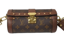 Load image into Gallery viewer, 極美品 LOUIS VUITTON ルイヴィトン モノグラム パピヨン トランク M57835 ショルダーバッグ ブラウン ゴールド金具 中古 4b003896