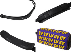 極美品 LOUIS VUITTON ルイヴィトン キーポルXS ハンドバッグ M45788 モノグラムマカサー ブラック ブラウン パープル イエロー 中古 4b003900