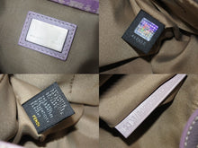 Load image into Gallery viewer, FENDI フェンディ マンマバケット ホーボー ワンショルダーバッグ 8BR036 ズッキーノ柄 キャンバス レザー パープル 美品 中古 4b003902