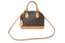 Load image into Gallery viewer, LOUIS VUITTON ルイヴィトン モノグラム アルマBB ハンドバッグ M53152 ショルダー 2WAY PVC ゴールド金具 美品 中古 4b003903