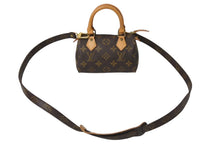 Load image into Gallery viewer, LOUIS VUITTON ルイヴィトン ミニスピーディー ハンドバッグ 2WAYバッグ M41534 モノグラム ブラウン 美品 中古 4b003909