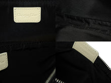 Load image into Gallery viewer, Christian Dior クリスチャンディオール サドルポーチ ワンショルダーバッグ トロッター柄 ブラック アイボリー 2002年製 美品 中古 4b003910