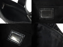 Load image into Gallery viewer, FENDI フェンディ マンマバケット ホーボー ワンショルダーバッグ 8BR036 ズッキーノ柄 キャンバス レザー ブラック 美品 中古 4b003917