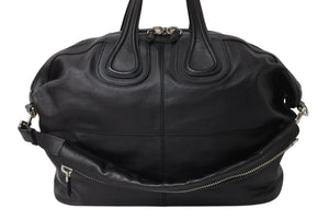 Givenchy ジバンシー ハンドバッグ ショルダーバッグ MA0144 2WAY レザー ブラック シルバー金具 美品 中古 4b003921