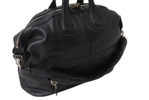 Givenchy ジバンシー ハンドバッグ ショルダーバッグ MA0144 2WAY レザー ブラック シルバー金具 美品 中古 4b003921