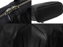 Load image into Gallery viewer, Givenchy ジバンシー ハンドバッグ ショルダーバッグ MA0144 2WAY レザー ブラック シルバー金具 美品 中古 4b003921