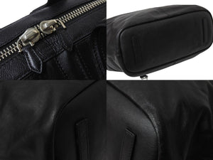 Givenchy ジバンシー ハンドバッグ ショルダーバッグ MA0144 2WAY レザー ブラック シルバー金具 美品 中古 4b003921