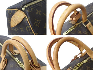 LOUIS VUITTON ルイヴィトン キーポル50 ボストンバッグ M41426 モノグラムキャンバス ブラウン ゴールド金具 美品 中古 4b003922