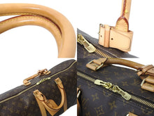 Load image into Gallery viewer, LOUIS VUITTON ルイヴィトン キーポル50 ボストンバッグ M41426 モノグラムキャンバス ブラウン ゴールド金具 美品 中古 4b003922