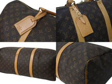 Load image into Gallery viewer, LOUIS VUITTON ルイヴィトン キーポル50 ボストンバッグ M41426 モノグラムキャンバス ブラウン ゴールド金具 美品 中古 4b003922