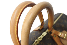 Load image into Gallery viewer, LOUIS VUITTON ルイヴィトン モノグラム キーポル45 ボストンバッグ M41428 PVCコーティングキャンバス ヌメ革 ブラウン ゴールド金具 美品 中古 4b003923