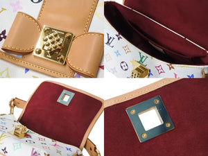 極美品 LOUIS VUITTON ルイヴィトン ショルダーバッグ パティ モノグラム マルチカラー M40305 ゴールド金具 中古 4b003924
