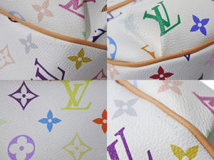 極美品 LOUIS VUITTON ルイヴィトン ショルダーバッグ パティ モノグラム マルチカラー M40305 ゴールド金具 中古 4b003924