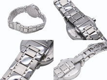Load image into Gallery viewer, 極美品 世界500本限定 LOUIS VUITTON ルイヴィトン 村上隆 腕時計 タンブールラブ Q12130 レザー ステンレススチール シルバー マルチカラー 中古 4b003936