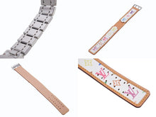 Load image into Gallery viewer, 極美品 世界500本限定 LOUIS VUITTON ルイヴィトン 村上隆 腕時計 タンブールラブ Q12130 レザー ステンレススチール シルバー マルチカラー 中古 4b003936
