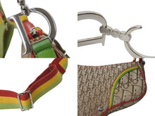 Load image into Gallery viewer, 極美品 Christian Dior クリスチャンディオール サドルバッグ ワンショルダーバッグ 02RU 1004 トロッター ガリアーノ期 中古 4b003929