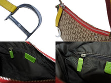 Load image into Gallery viewer, 極美品 Christian Dior クリスチャンディオール サドルバッグ ワンショルダーバッグ 02RU 1004 トロッター ガリアーノ期 中古 4b003929