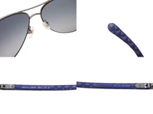Load image into Gallery viewer, CHANEL シャネル サングラス マトラッセ ココマーク 4204-Q プラスチック スモークグラデーション ブラック シルバー サイズ58□14 美品 中古 4b003951