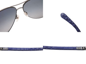 CHANEL シャネル サングラス マトラッセ ココマーク 4204-Q プラスチック スモークグラデーション ブラック シルバー サイズ58□14 美品 中古 4b003951
