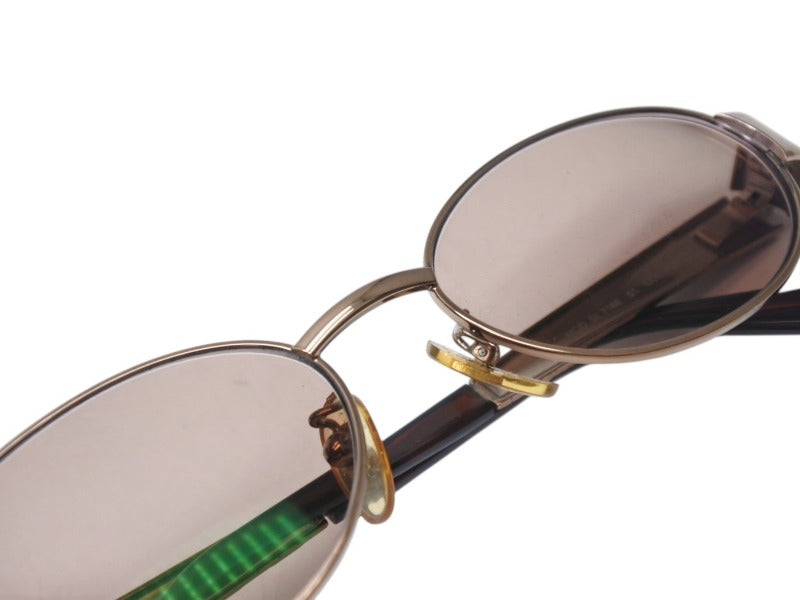備品　FENDI　サングラス　SL7166　ブラウンレンズ　ゴールドフレーム 備品 FENDI サングラス SL7166 ブラウンレンズ ゴールドフレーム