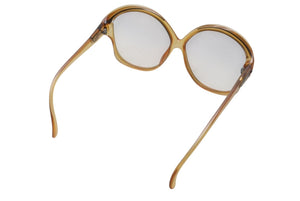 Christian Dior クリスチャンディオール ヴィンテージ GEG-024-2095-20 オプチル グレーグラデーション イエロー 美品 中古 4b003954