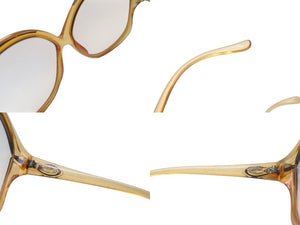 Christian Dior クリスチャンディオール ヴィンテージ GEG-024-2095-20 オプチル グレーグラデーション イエロー 美品 中古 4b003954