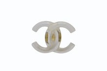 Load image into Gallery viewer, [USED/中古]CHANEL シャネル ピアス クリア シルバー プラスチック メタル Bランク 中古 4b003983