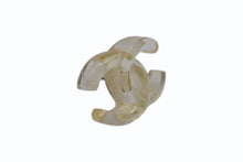 Load image into Gallery viewer, [USED/中古]CHANEL シャネル ピアス クリア シルバー プラスチック メタル Bランク 中古 4b003983